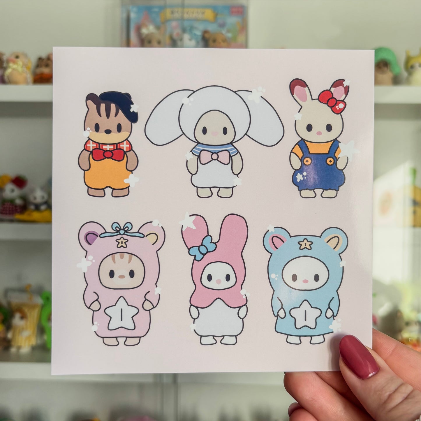 Sylvanian Mini Print