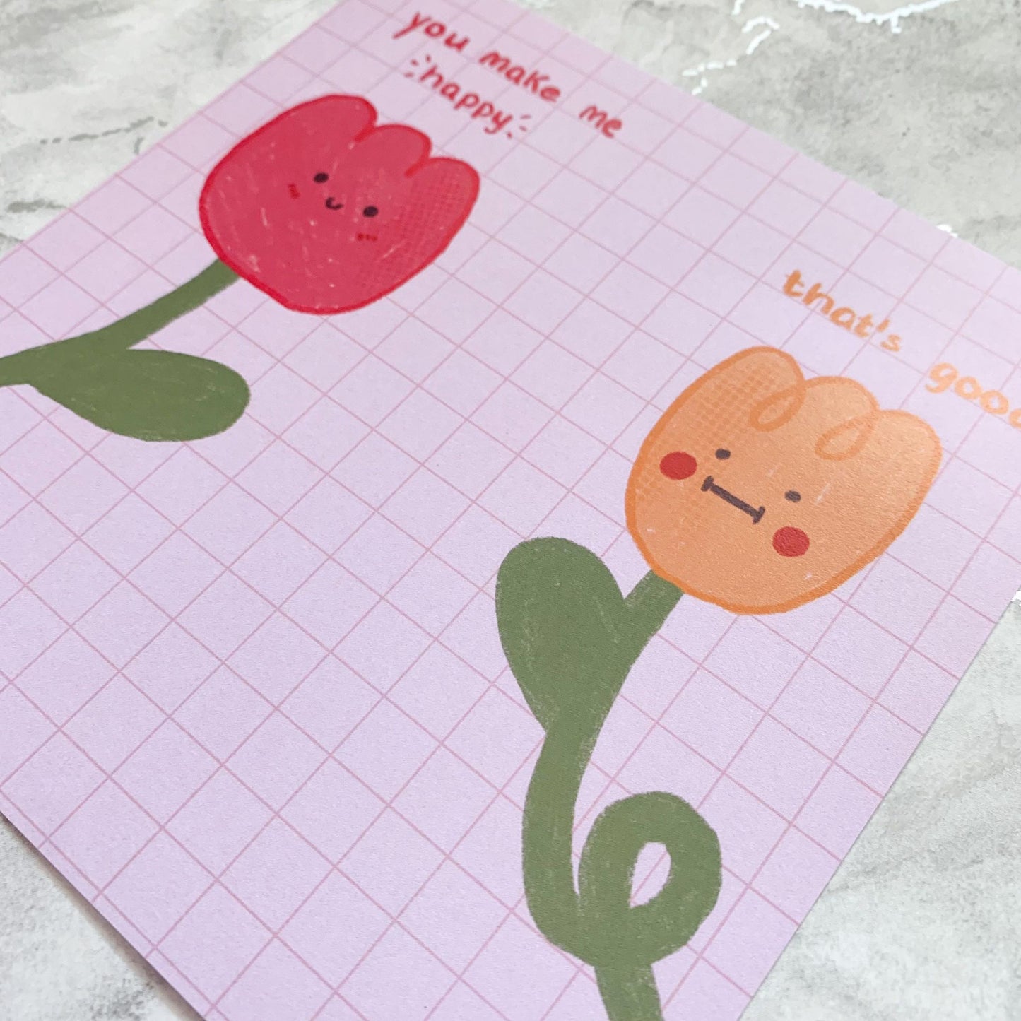 'You make me happy' Print