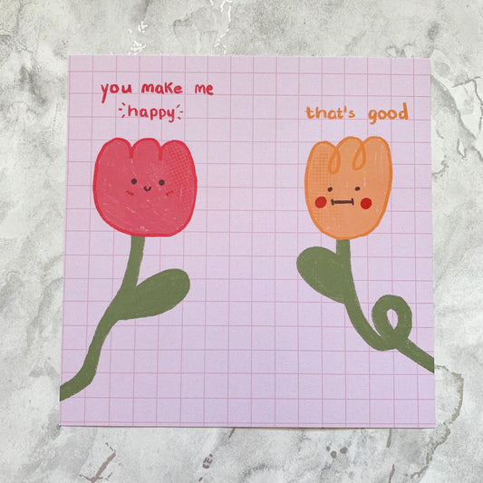 'You make me happy' Print