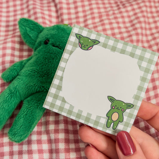 Goblin sticky notes