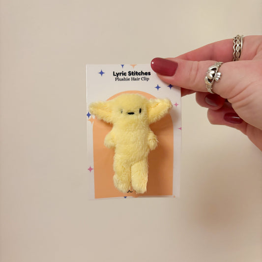 Plushie Hair clips