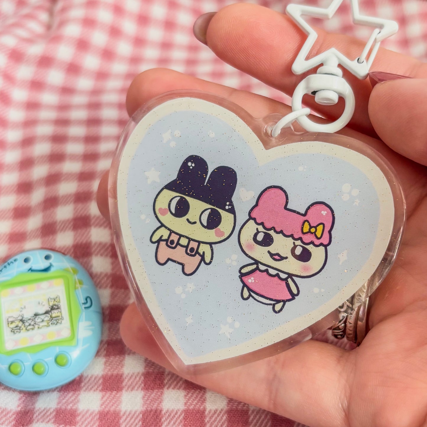 Tama in luv keyring
