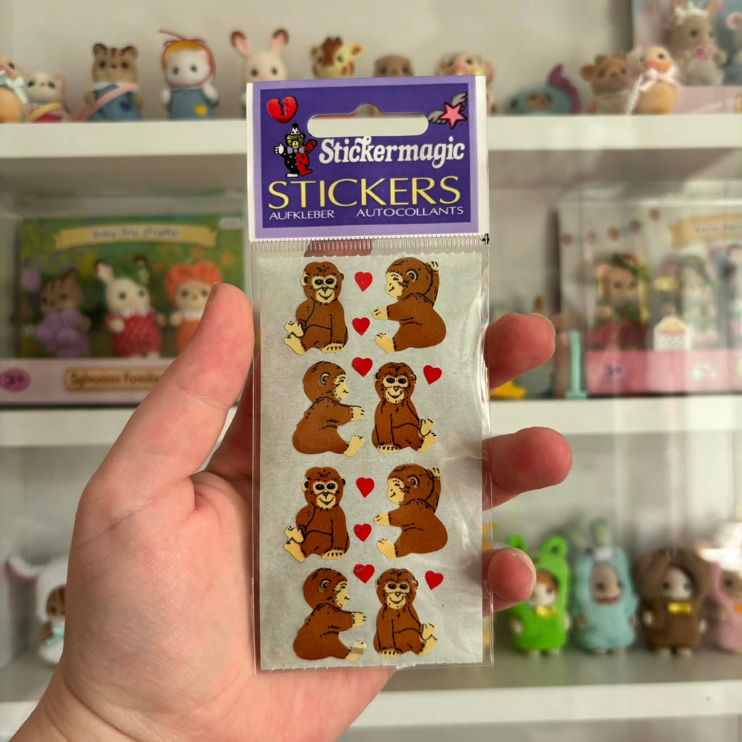 Love Chimps Sticker Sheet