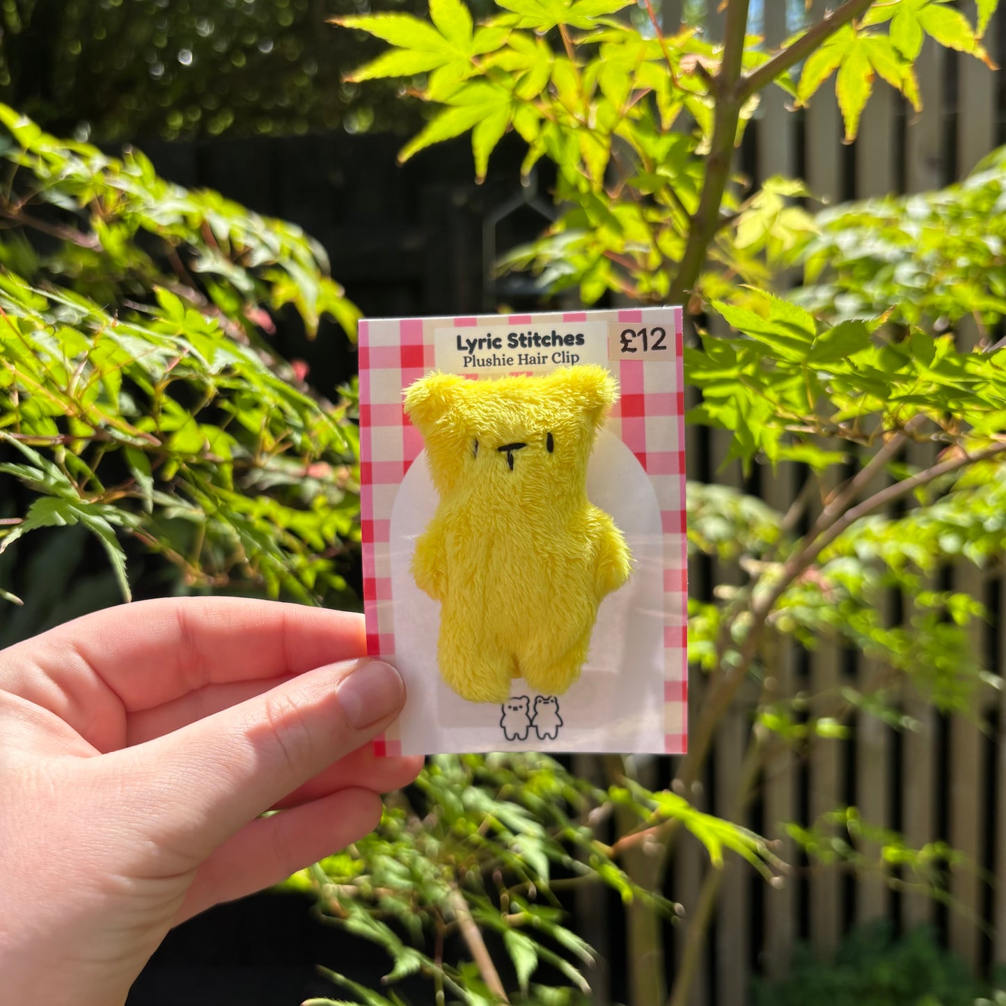Plushie Hair Clips