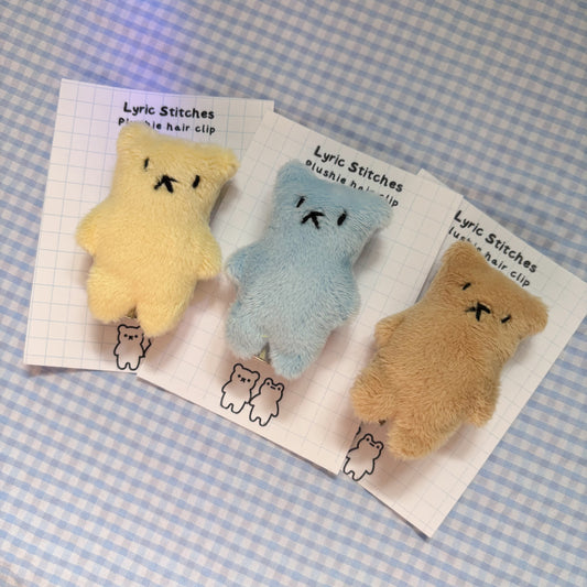 Bear Hair Clips