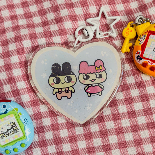 Tama in luv keyring