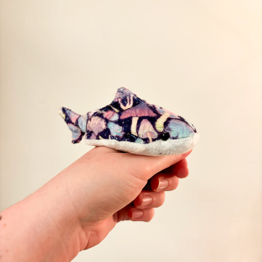Purple Mushroom Baby Shark