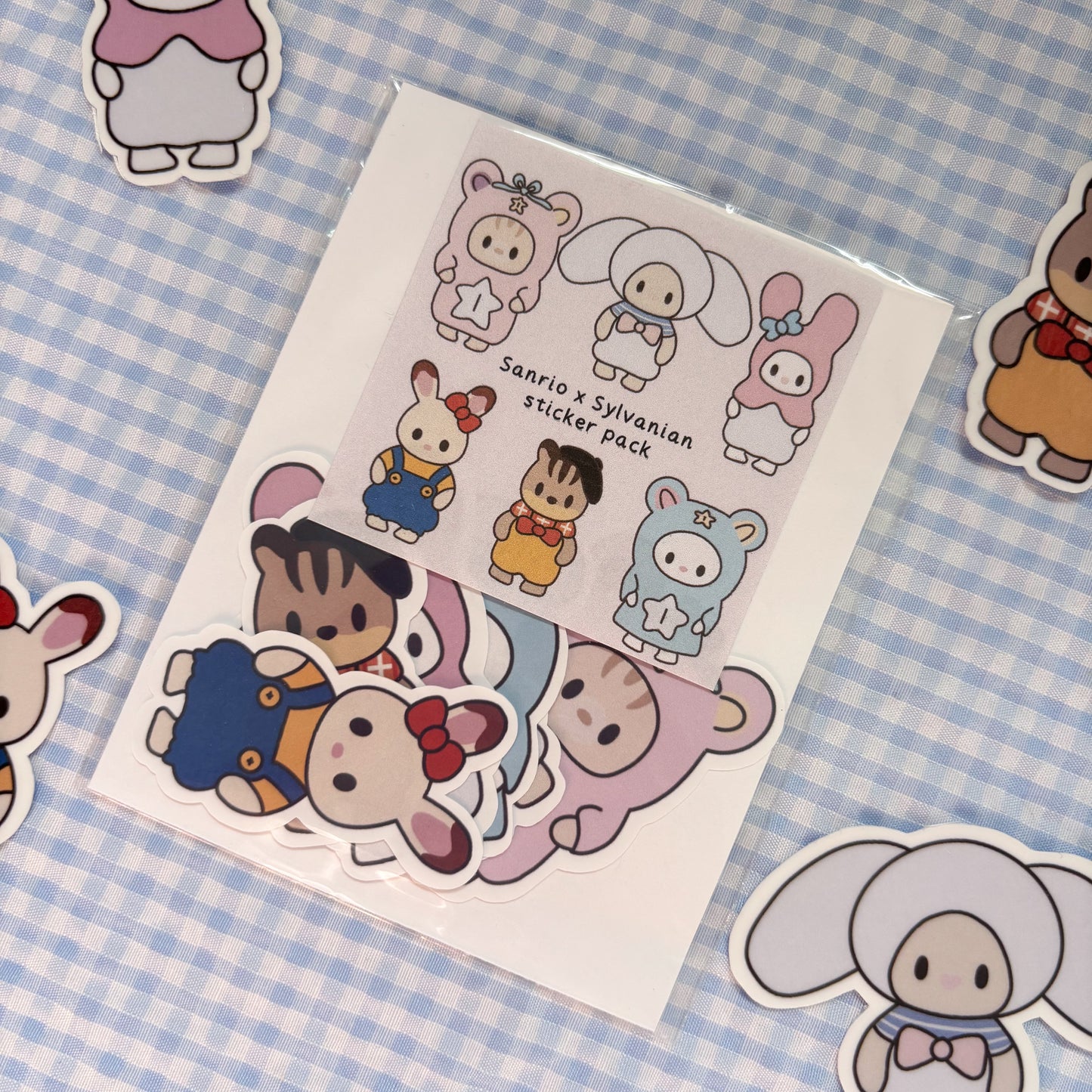 Critter X Sanrio Sticker Pack