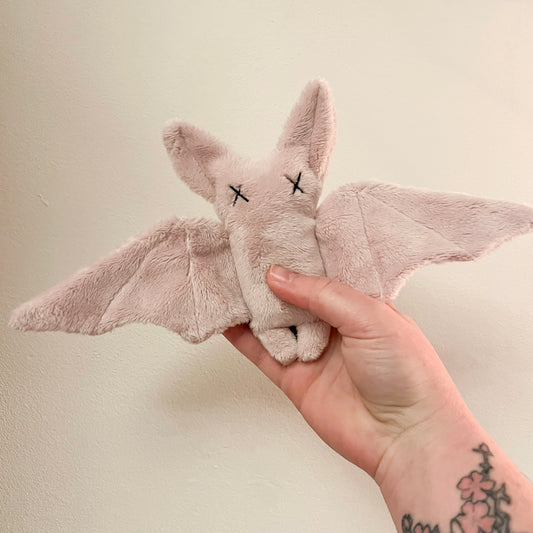 Pale Pink Bat Poppet