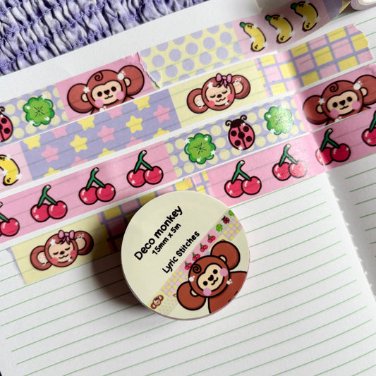 Deco Monkey Washi Tape