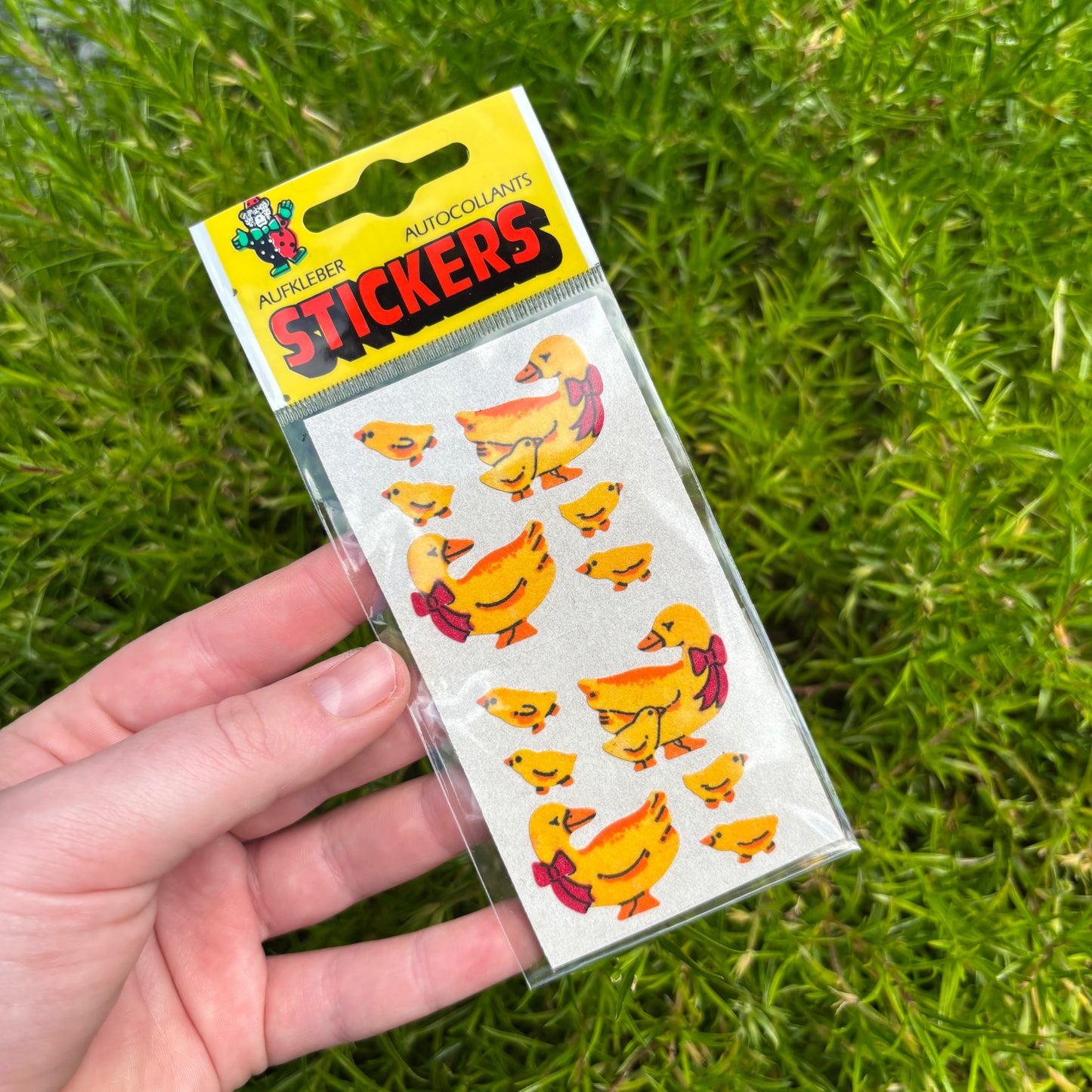 Duck and Family Sticker Sheet
