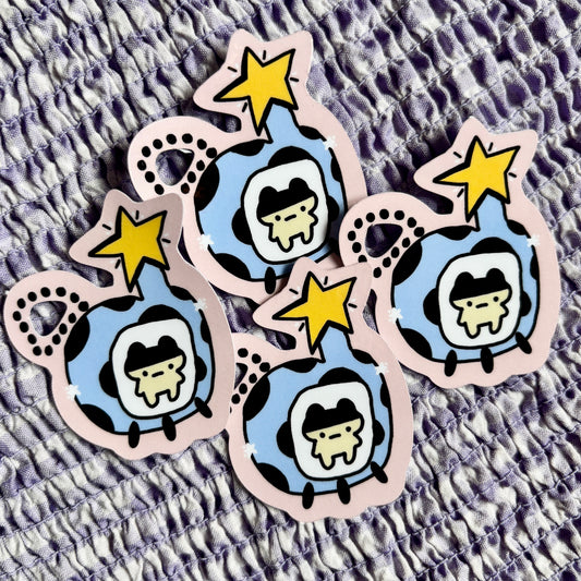 Digi Pet Doodle Sticker