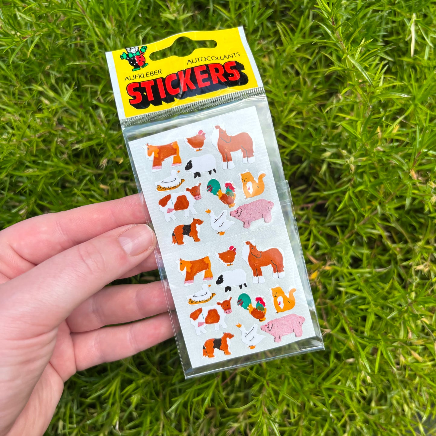 Micro Farmyard Sticker Sheet