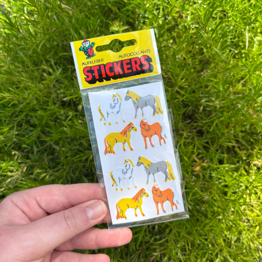 Dartmoor Ponies Sticker Sheet