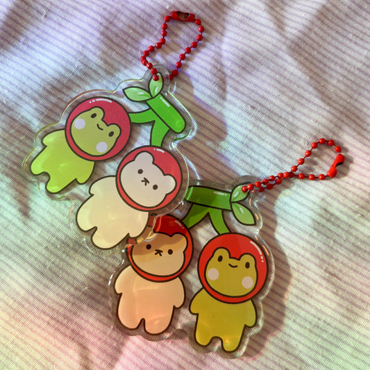 Cherry Babies Keychain
