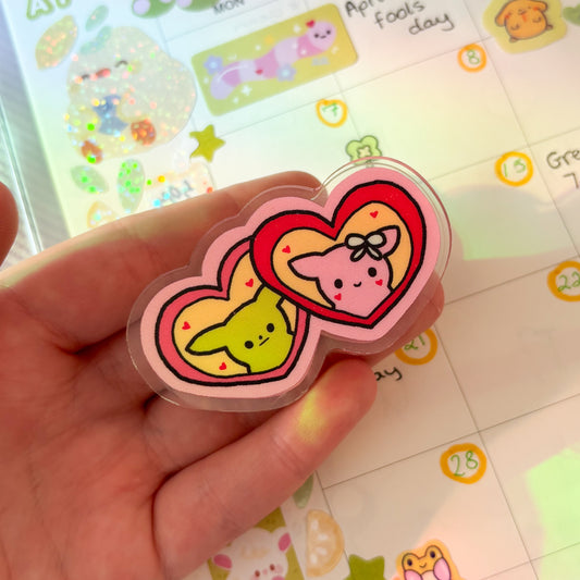 Goblins in luv binder clip
