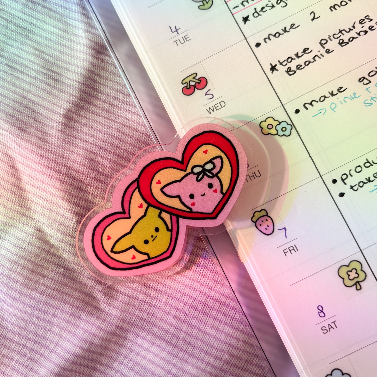 Goblins in luv binder clip