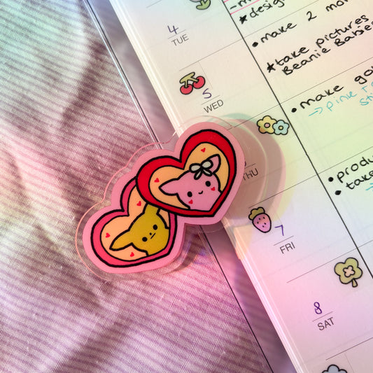 Goblins in luv binder clip