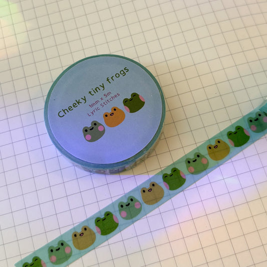 Cheeky Little Frogs Washi tape