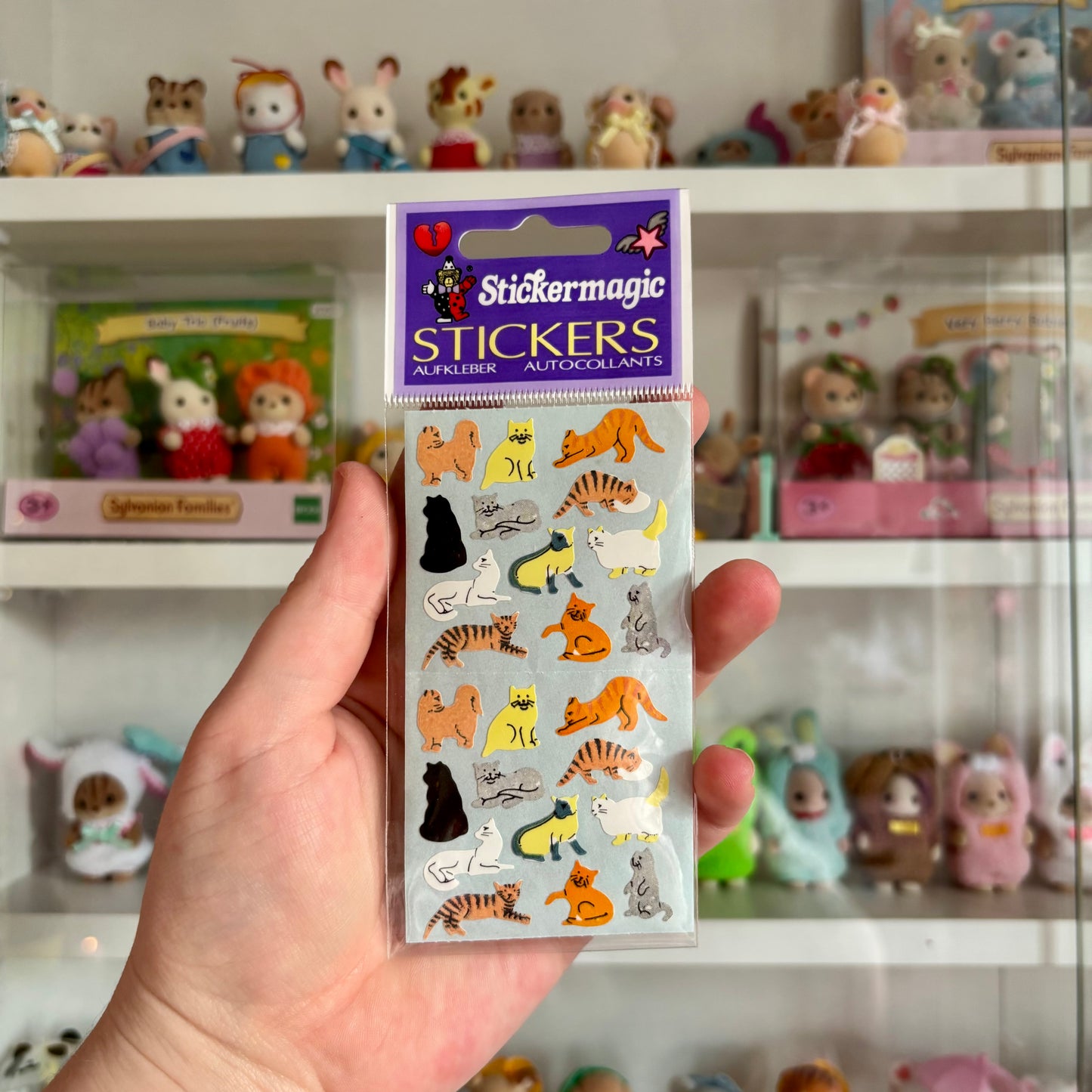 Micro Cats Sticker Sheet