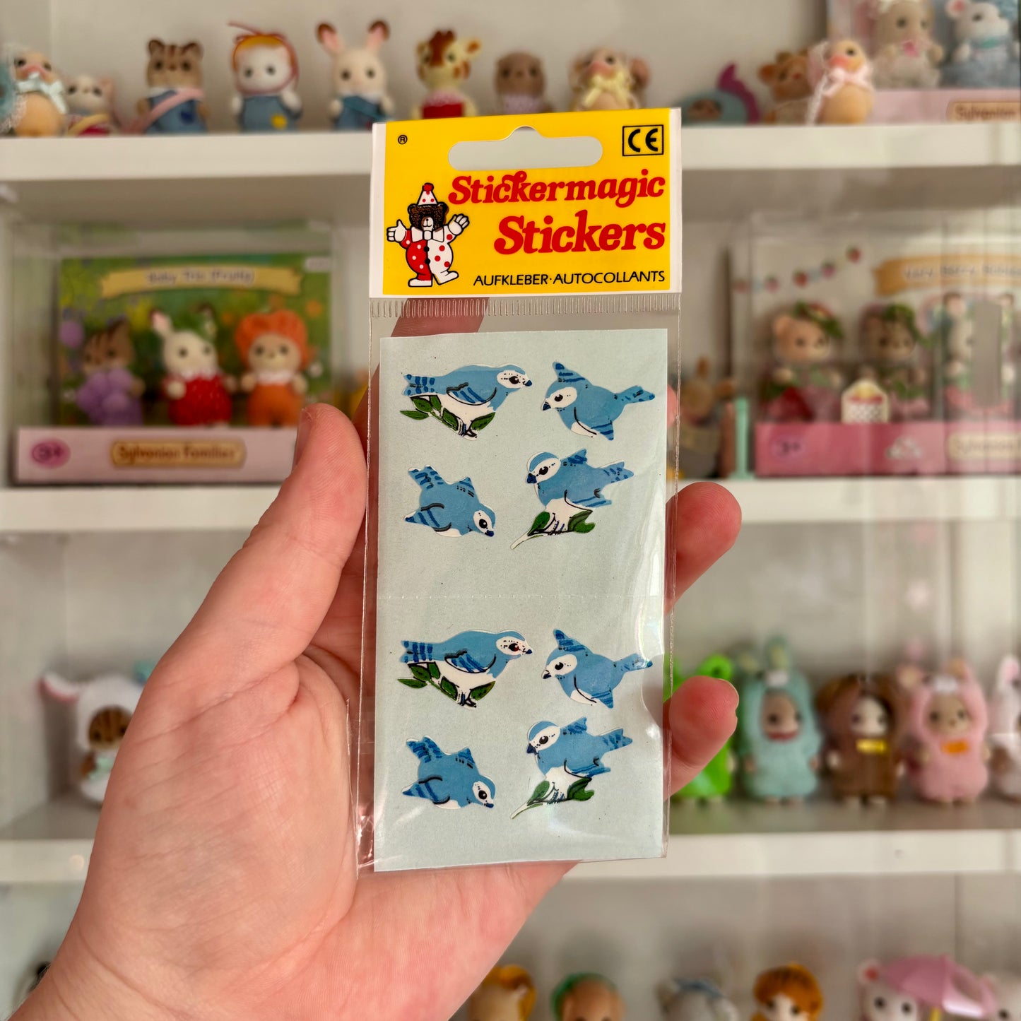 Blue Birds Sticker Sheet