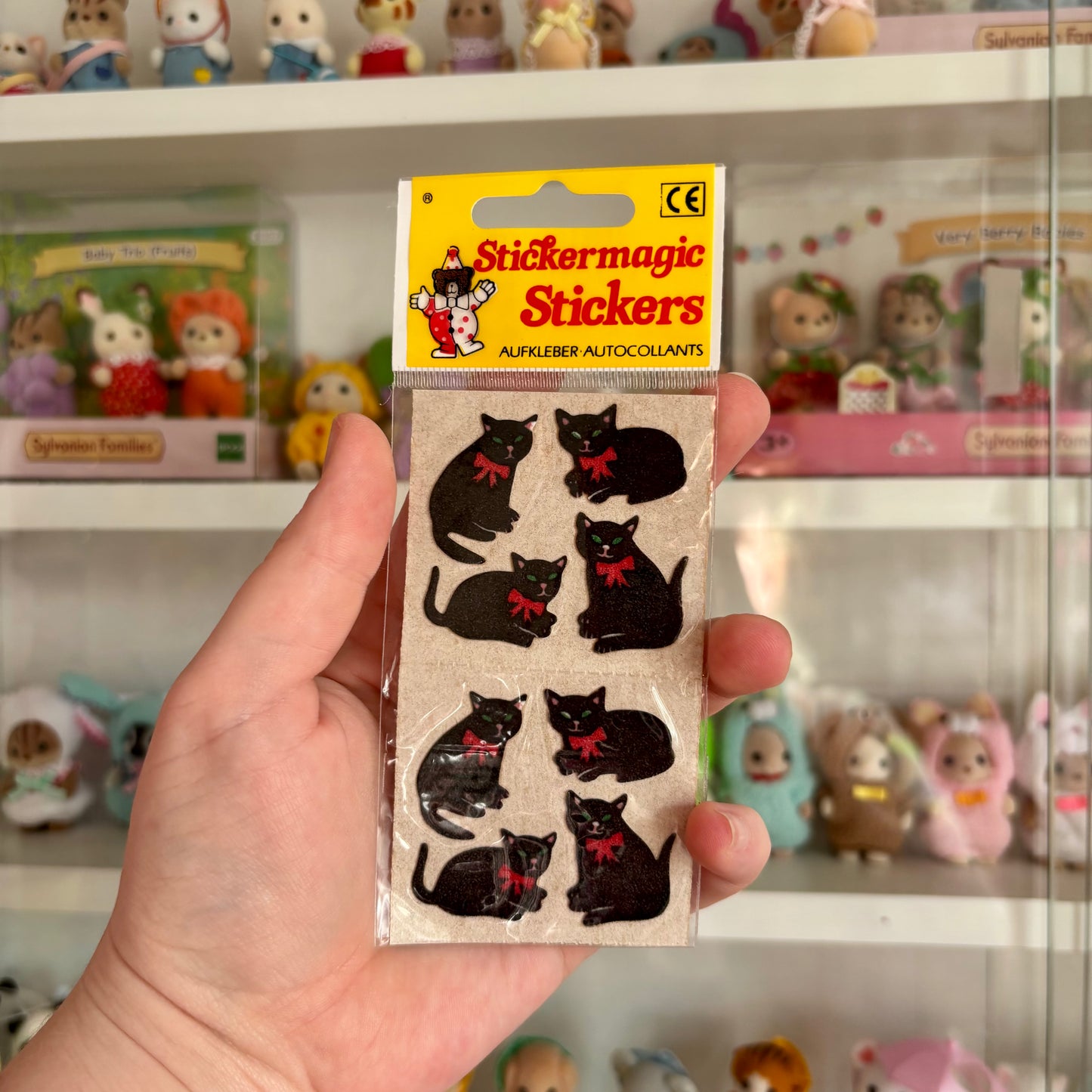 Black Cat Sticker Sheet