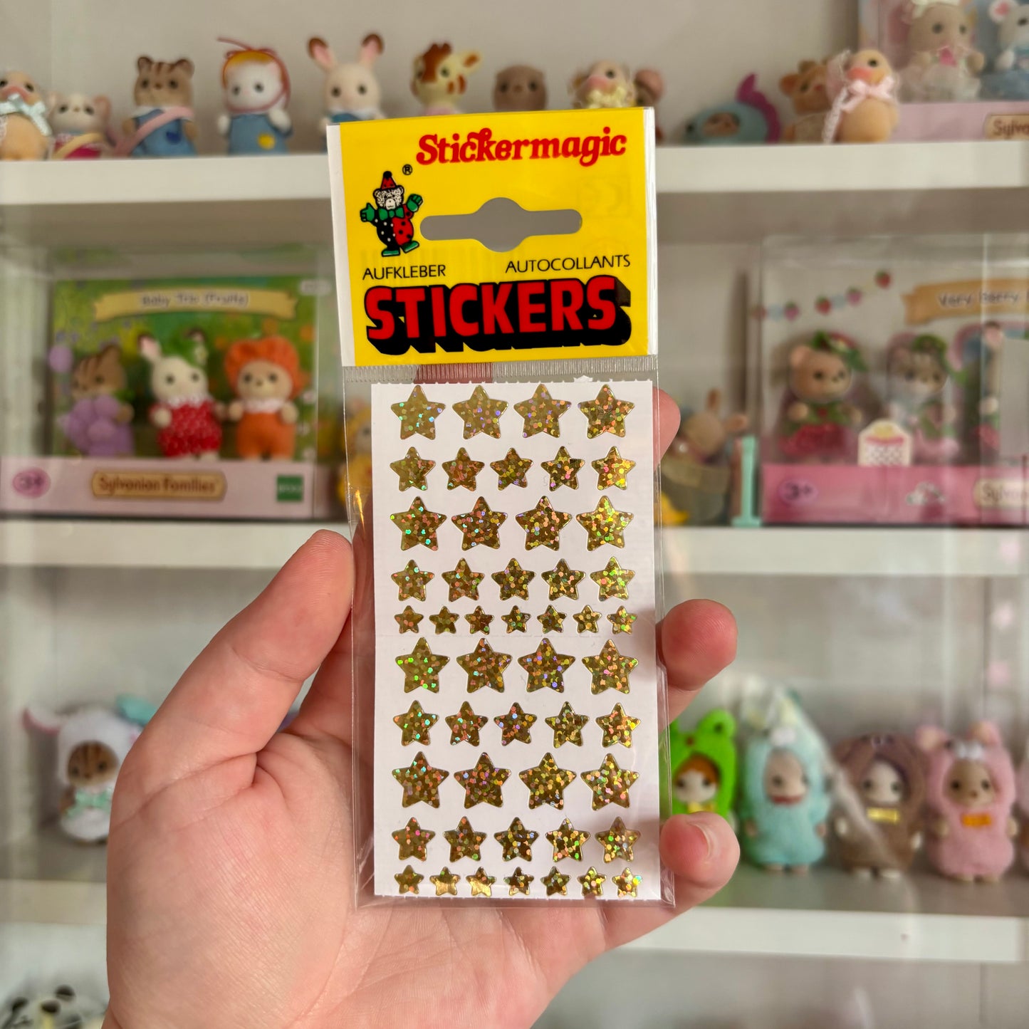 Gold Stars Sticker Sheet