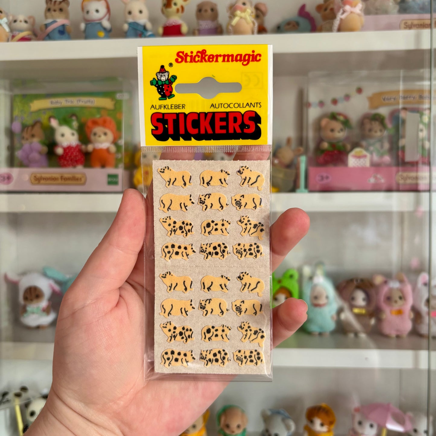 Micro Pigs Sticker Sheet