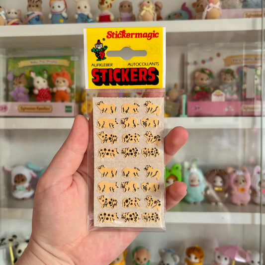 Micro Pigs Sticker Sheet