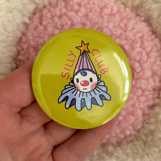 'Silly Club' Button Badge