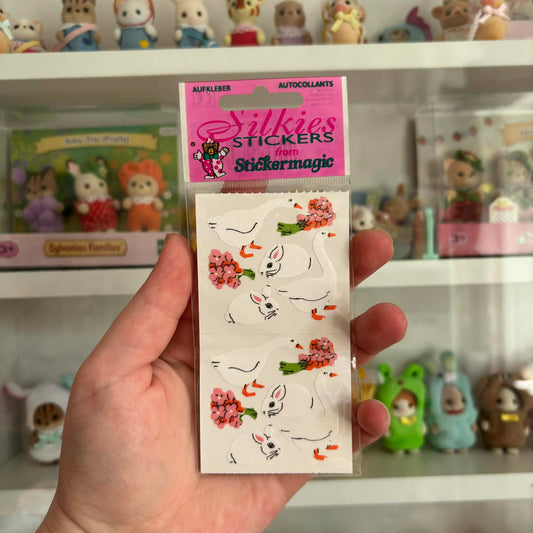 Geese and Bunnies Sticker Sheet