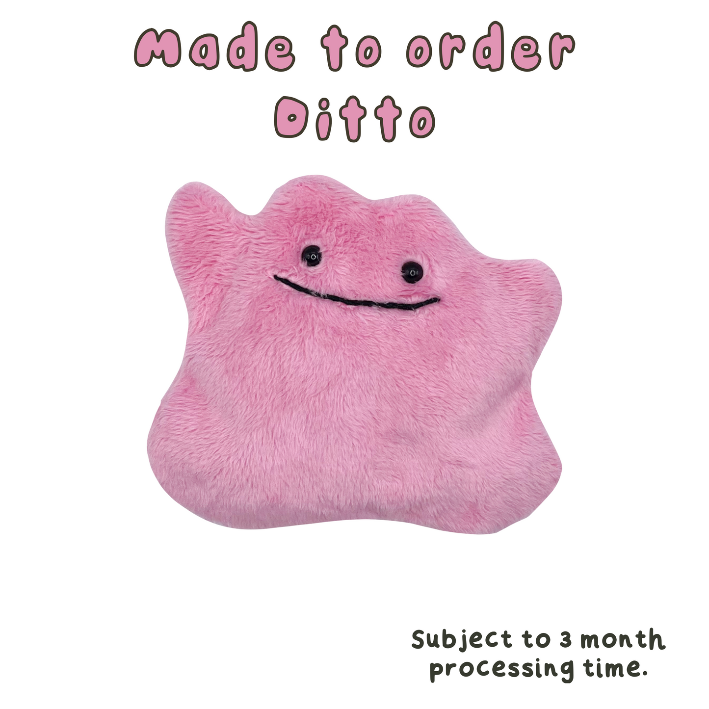 Pink Ditto Beanie Pal